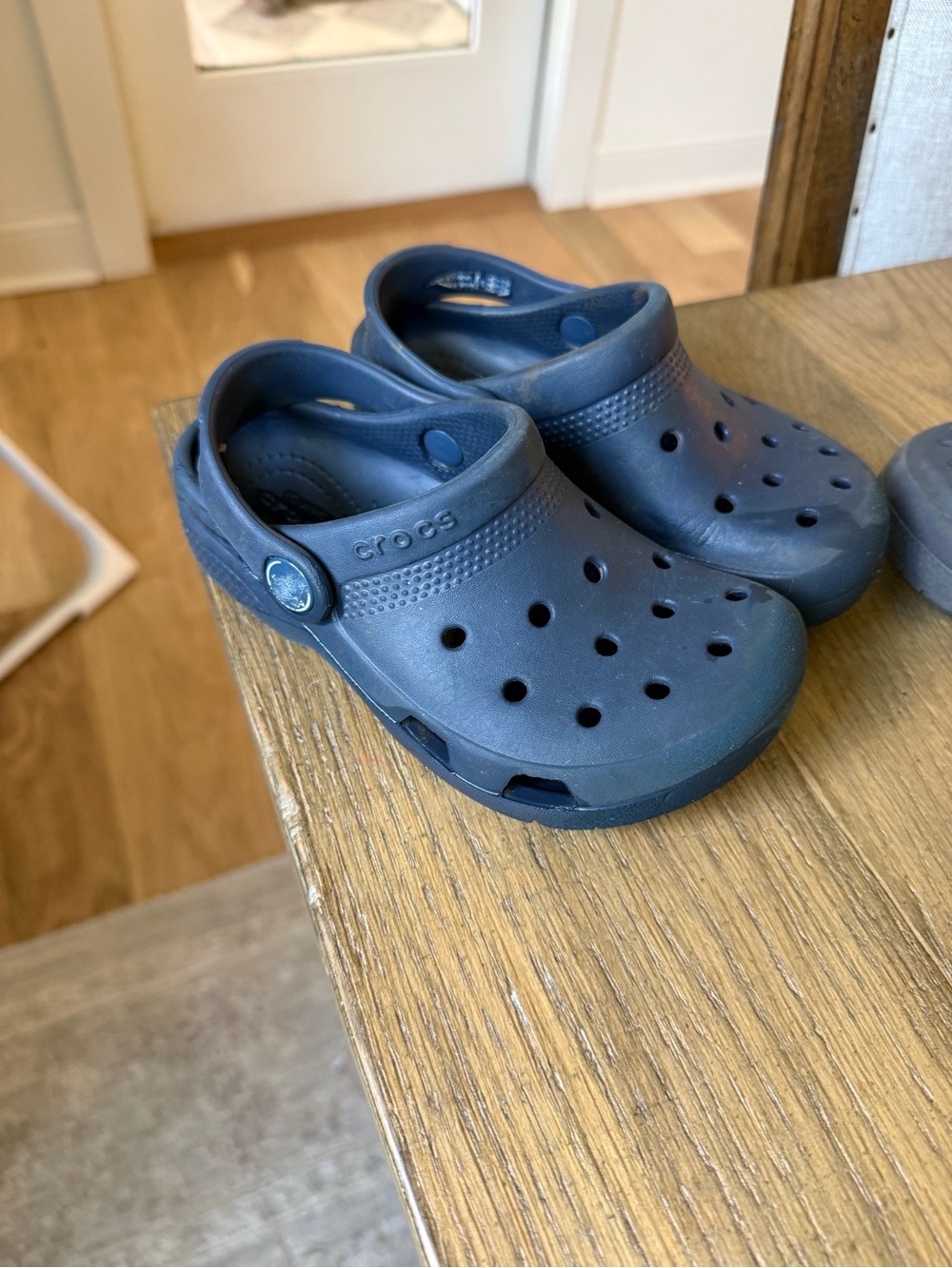 CROCS Kids' Slip-On Clog in Navy